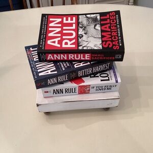 Set of (3) Ann Rule Paperback Books